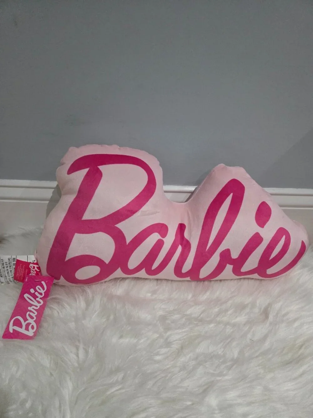 Barbie Logo Accent Pillow